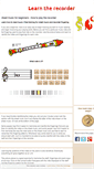 Mobile Screenshot of learn-the-flute.com